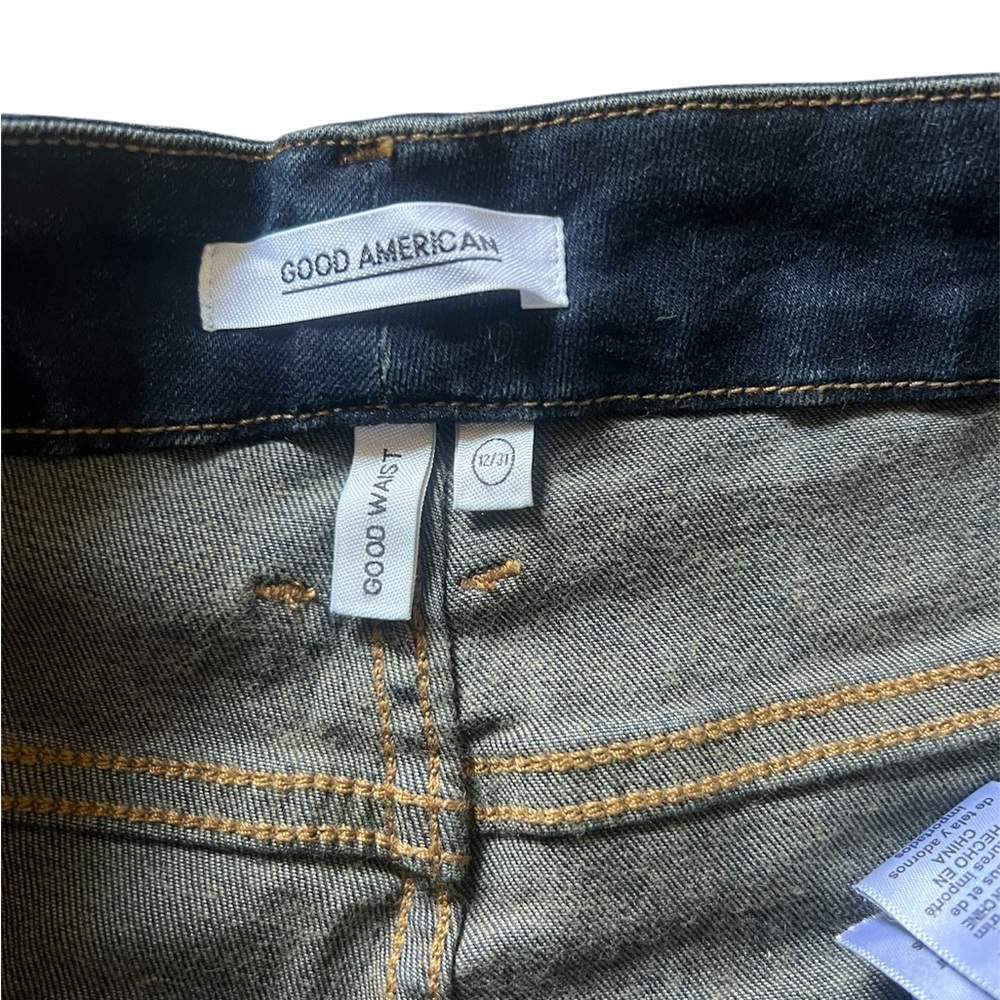 Good American Good Waist High Rise Skinny Jeans | 12 / 31 NWT - Picture 4 of 5